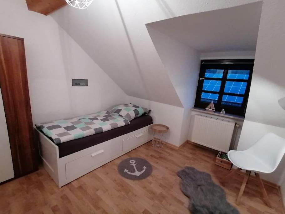 Ferienwohnung Fernblick Osdorf Bagian luar foto