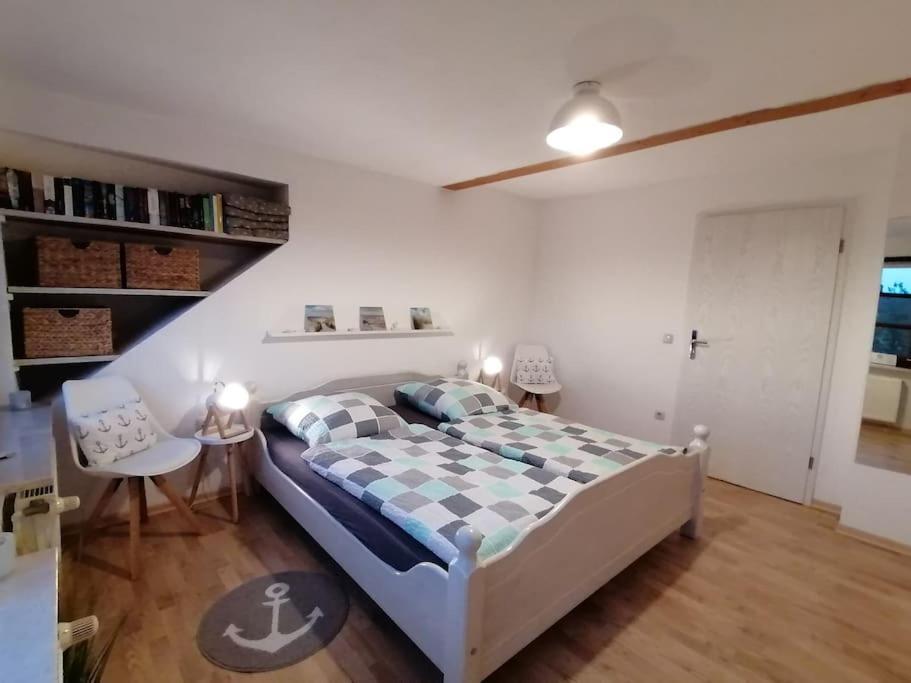 Ferienwohnung Fernblick Osdorf Bagian luar foto