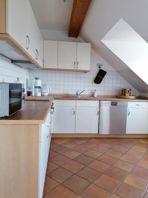 Ferienwohnung Fernblick Osdorf Bagian luar foto